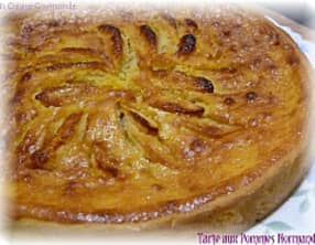 Tarte aux pommes normande