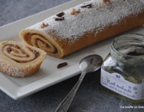 Gâteau roulé à la confiture de Noël