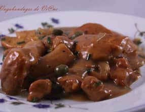 Veau aux cèpes à la transylvanienne