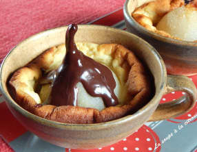 Poires Belle - Hélène en clafoutis