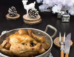 Coquelets sauce aux cèpes