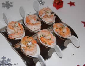 Crevettes à la noix de coco