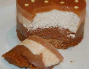 Bavarois à la poire