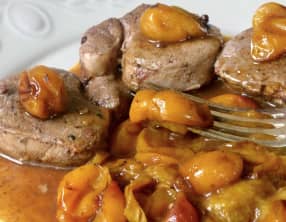 Filet mignon aux mirabelles