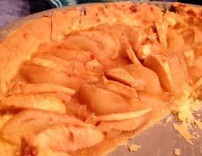 Tarte pomme poire et citron confit