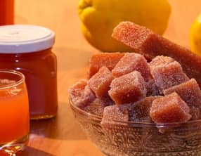 Gelée et pâte de coings