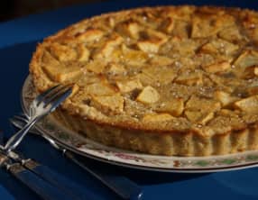 Tarte normande aux pommes