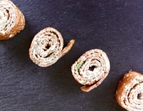 Roulés bretons de galettes de sarrasin