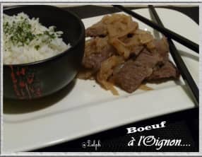 Boeuf à l'oignon