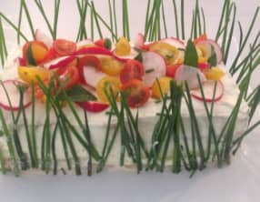 Sandwich cake, la bûche apéro