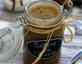 Crème de marrons maison