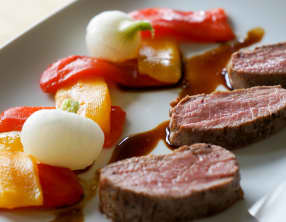 Filet d'agneau basse température à la plancha