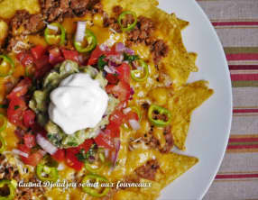 Nachos au Boeuf et Salsa Mexicaine