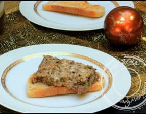 Terrine de campagne aux épices de Noël