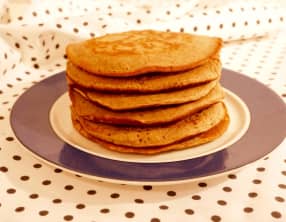 Blinis à la farine de châtaigne