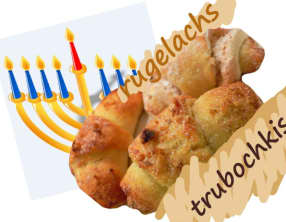 Biscuits fourrés à l'abricot "rugelachs"