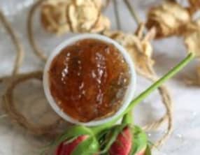 Confiture de rose à la vanille