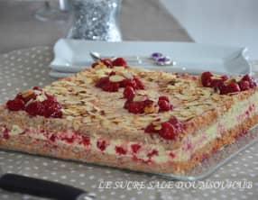 Délicieux framboisier de Christophe Felder