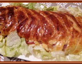 Tresse feuilletée à la raclette