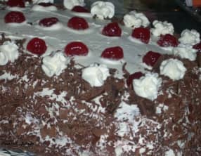 Forêt noire facile sans alcool