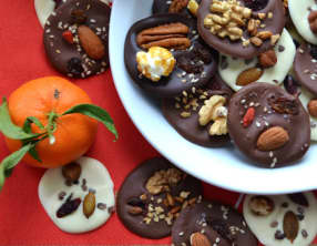 Mendiants aux 4 chocolats