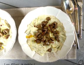 Ravioles au foie gras