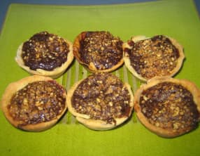 Les petits pâtés chocolat-nougatine d'Eva