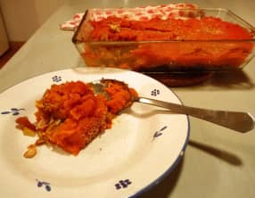 Parmentier de veau et potimarron