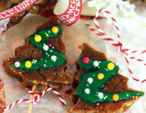 Sapin de Noël en chocolat