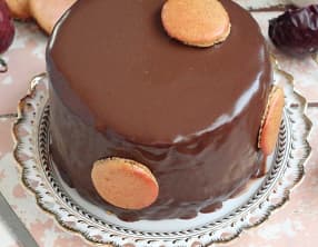Mogador vertical cake