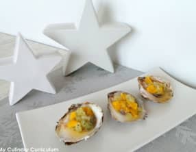 Huîtres aux agrumes et aneth