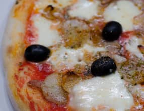 Pizza aux topinambours