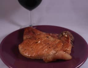 Côtes de porc au miel et citron