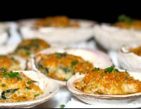 Coquilles au saumon spéciales réveillon de la Saint-Sylvestre