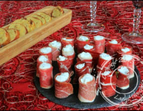 Makis de jambon au fromage