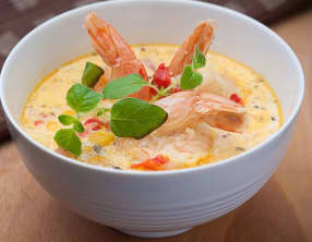 Potage velouté aux topinambours