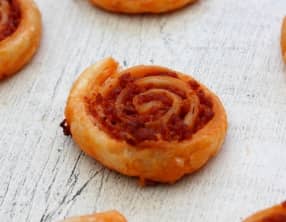 Feuilletés apéritifs au chorizo