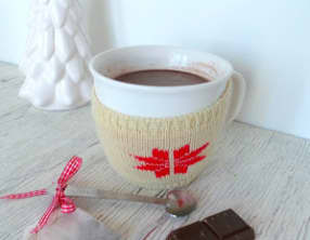 Chocolat chaud au thé Earl Grey