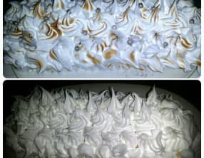 Bûche au citron meringuée