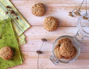 Biscuits sésame et miel