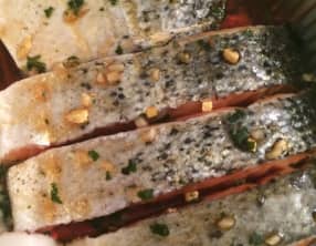 Saumon mariné à l’érable