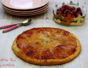 Galette des Rois à la framboise