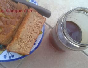 Plum cake au miel de caroube