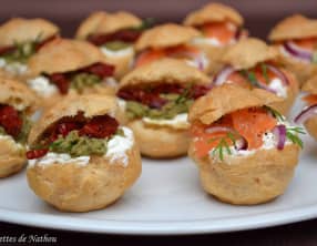 Petits choux salés pour l'apéro