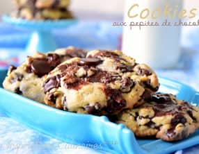 cookies parfaits aux pépites de chocolat