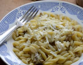 Gnocchetti sardes Artichauts et Ricotta salée