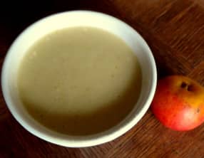 Velouté de pommes au curry