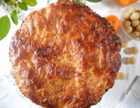 Galette des rois amande orange gingembre