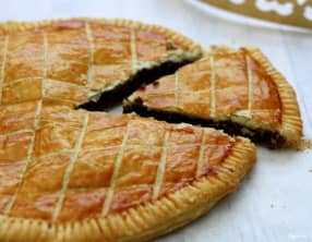 Galette des Rois au chocolat et noisette
