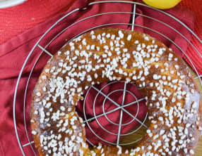Couronne des rois briochée au citron